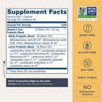Renew Life Women's Probiotic Capsules, 50 Billion CFU Guaranteed, Supports pH Balance, Vaginal, Urinary, Digestive and Immune Health(2), L. Rhamnosus GG, Dairy, Soy and Gluten-Free, 60 Count