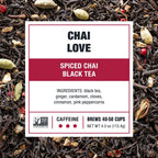 Tiesta Tea - Chai Love, Loose Leaf, Spiced Chai Black Tea, 4oz