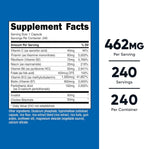 Nutricost Vitamin B Complex 462mg, 240 Capsules, with Vitamin C | Energy Complex