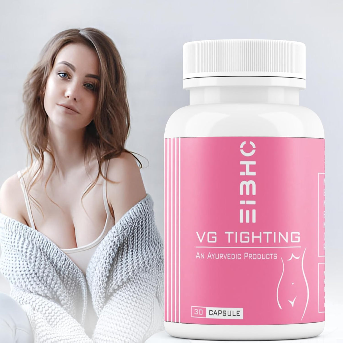 VG Tightening Capsules for Women | Ayurvedic Herbal Formula | Intimate Wellness Support | 30 Capsules | Natural Ingredients | Daily Care Supplement for Feminine Health