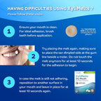 Oracoat XyliMelts for Dry Mouth Night Time or Day - Moisturizing Dry Mouth Adhering Discs, Sugar Free with Xylitol, 40 Count, Mild Mint Flavor, 8-Hour Relief
