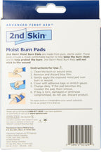 Spenco 2nd Skin Moist Burn Pads, Large (3 x 4 Inches), 3-Count
