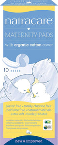 Natracare Maternity Pads Organic 10 pieces