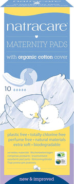 Natracare Maternity Pads Organic 10 pieces