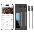 Smart Wireless Meat Thermometer Dual Probes with WiFi Bluetooth Combo
