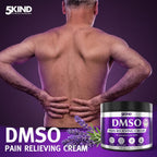 5Kind DMSO Cream for Pain Relief with Frankincense & Lavender 4 fl oz - 99.9% Pure DMSO Pharmaceutical Grade Cream - Aloe Vera, Magnesium & Arnica - Topical Muscle and Joint Pain Relief - Made in USA