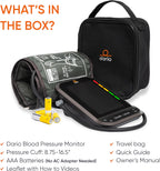 Dario Gen-2 Blood Pressure Monitor for Home Use | Smart App & Carry Case