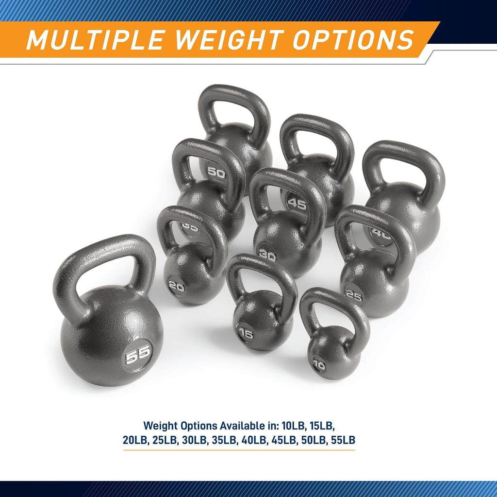 Marcy Hammertone Kettle Bells - 10 to 55 lbs. HKB Workout Weights