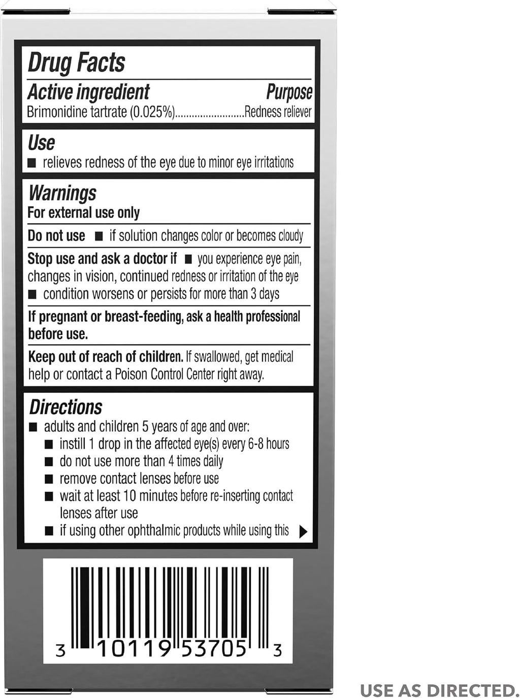 Lumify Redness Relief Eye Drops, Whiter & Brighter Looking Eyes, 0.17 oz | Fast-acting redness relief in 1 min, lasts up to 8 hours, For Whiter & Brighter Looking Eyes, 5 mL