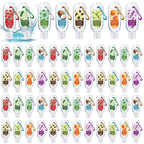 48 Pcs Mini Hand Sanitizers Bulk 1oz Travel Size Portable Hand Sanitizer Gel Gift Employee Appreciation Gift Instant Formula Fruit Flower Scented for Guest Coworker Staff Family Party Supplies
