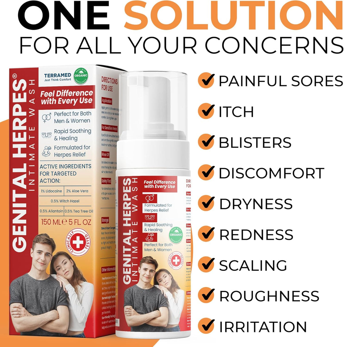 HerpCare Intimate Cleansers