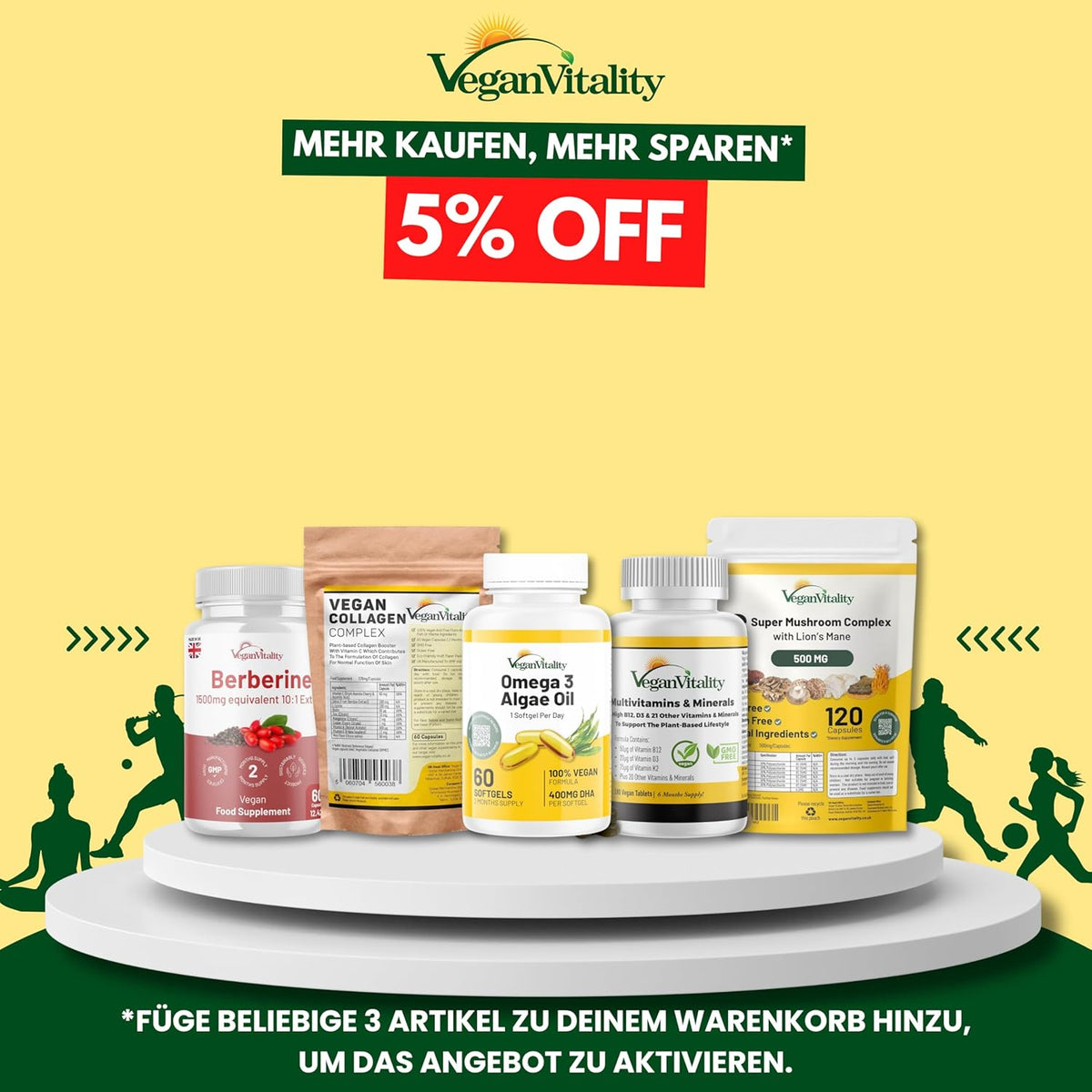 Vegane Dietary Supplements