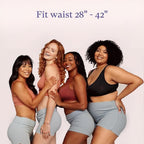 PurComfy 10 Pcs Postpartum Underwear for Women, High Waisted Disposable Boyshort Underwear for Mom Postpartum, Seamless Under Wear for Postpartum Essentials, Waist 28"- 42" Stretched, Grey