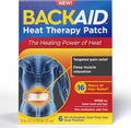 Backaid Heat Therapy Patch, Air-Activated Therapeutic Heat, Wide, 6 Count