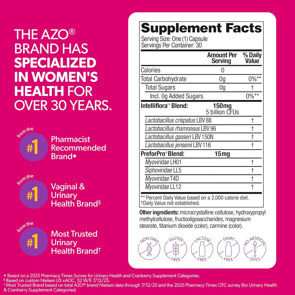 AZO Probiotic Supplements