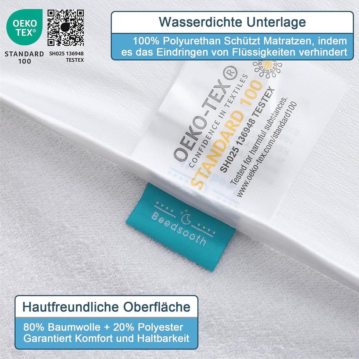 Matratzenschoner Bed Protectors Waterproof 200 cm 30 cm