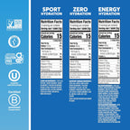 Nuun Energy Caffeine + B Vitamins Mixed Flavors, GF & Vegan, 4 Pack | 40 Servings with Caffeine from Green Tea Extract, Magnesium & 4 Other Electrolytes, Gluten Free, Vegan
