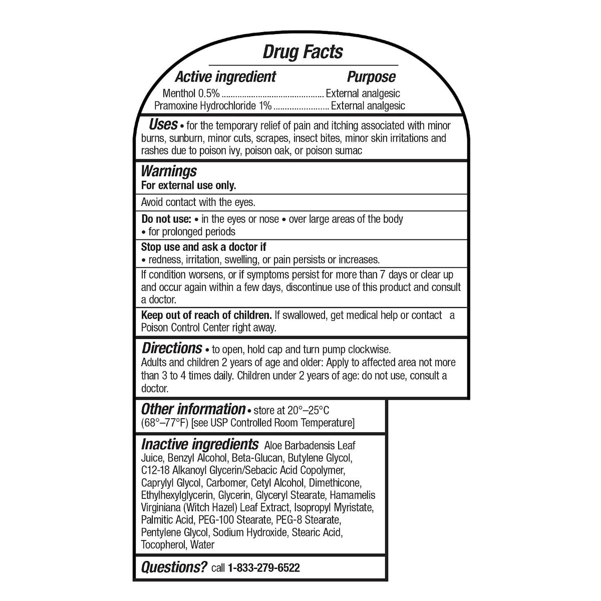 Sarna Calm and Cool Anti-Itch Lotion, Soothe and Relieve Pain and Itch from Insect Bites, Sunburn, Poison Ivy, Contains 1% Pramoxine Hydrochloride, 0.5% Menthol, Vegan, Steroid-Free, 7.5oz