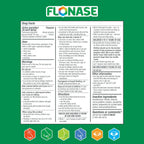 Flonase Nasal Spray for Allergy Relief, Tissues Included, 144 Sprays | Fluticasone Propionate Nasal Spray, Multi-Symptom Relief, 24-Hour Non-Drowsy Allergy Relief, Full Prescription Strength