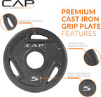 CAP Barbell 2-Inch Olympic Weight Plate | Multiple Options