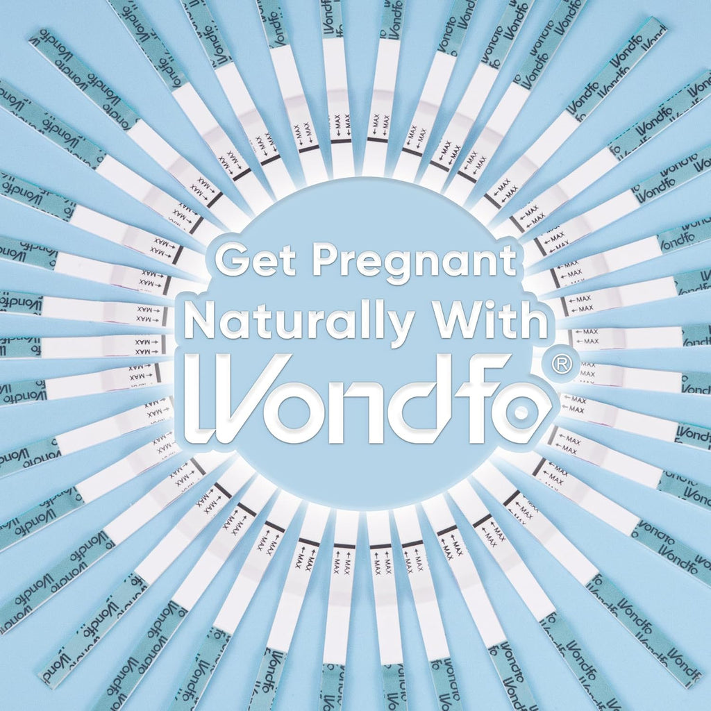 Wondfo Ultra Accurate Ovulation Test Strips with Numerical Result, 20 Count | Quantitative Tracking Beyond Yes/No, Log Daily LH on Fertility Chart, Trying to Conceive