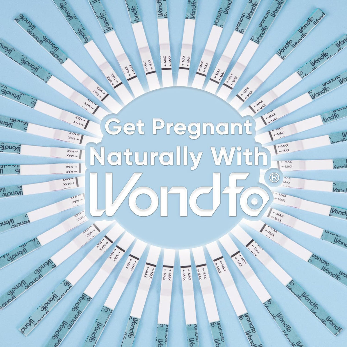 Wondfo Ultra Accurate Ovulation Test Strips with Numerical Result, 20 Count | Quantitative Tracking Beyond Yes/No, Log Daily LH on Fertility Chart, Trying to Conceive