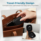 Hearing Aid Case Storage and Travel Hard Carrying Pocket for Ear Gear Small Waterproof Pouch with Mesh Universal Hearing Aid Covers and Accessories Battery Holder Cases for Women and Men