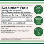 Dietary Supplements 120 capsules