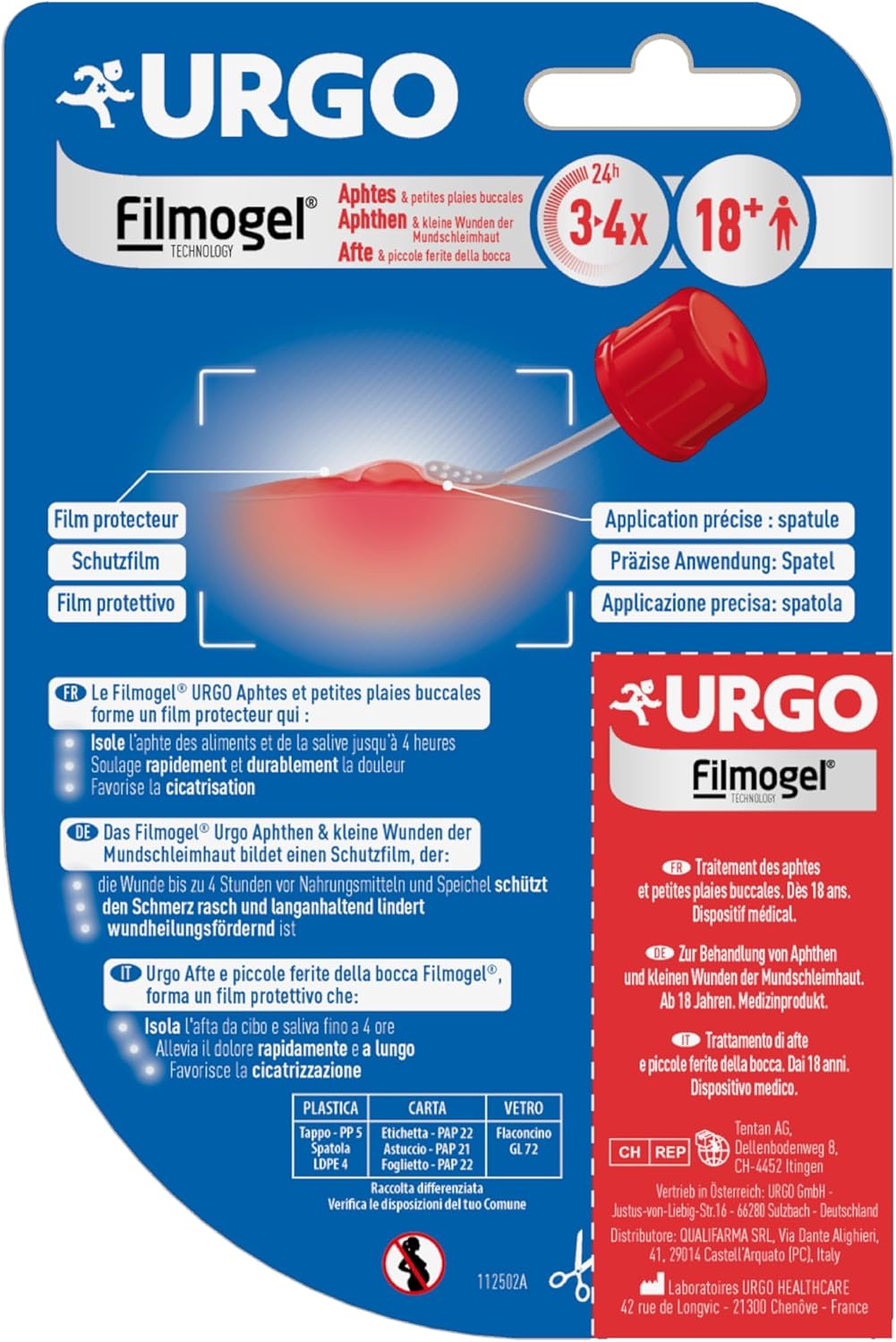 URGO Wound Dressings and Gauze 6 ml