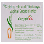 Cansoft CL - Strip of 3 Vaginal Suppositories