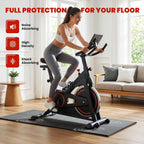 Walking Pad Treadmill Mat for Carpet Floors,55x24 Hardwood Floor Protection | Treadmill Mat for Hardwood Under Walking pad Treadmill Bike Exercise Equipment, Noise Shock Absorption, Stationary
