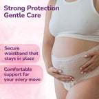Evereve Maternity Period Panties for Women, (XXL-XXXL), 10 Pcs, Postpartum Heavy Flow Bleeding, 360 Degree Leak Protection, 3X Absorption, Soft Breathable Disposable Panties for Postnatal Recovery