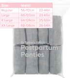 Dr. Talbot's Mom Postpartum Underwear, Disposable Boyshorts - Stretchy Breathable Support