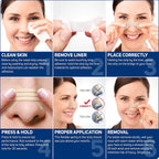 Clear Passage Nasal Strips, Clear Medium, 50 Count