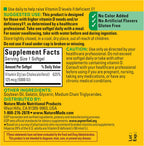 Nature Made Vitamin D3 5000 IU (125 mcg), 180 Vitamin D Softgels | Extra Strength Vitamin D Supplement for Immune, Bone, Teeth and Muscle Health Support, 180 Day Supply