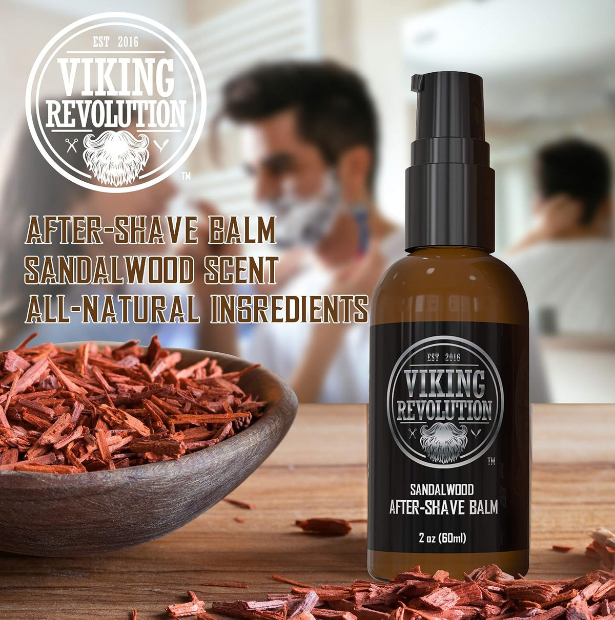 Viking Revolution Luxury After-Shave Balm - 2 oz
