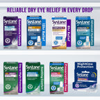 Systane BALANCE Lubricant Dry Eye Drops, 0.33 Fl Oz, 2 Pack