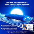 MELT Method 36 Inch Half Foam Roller for Back w/FasciaTherapy Technology - Low Density Soft Foam Roller for Physical Therapy - Half Round & Soft - Great for Pilates & Gentle Muscle Recovery