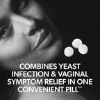AZO Yeast Plus Dual Relief Homeopathic Medicine | Yeast Infection Symptom Relief: Itching & Burning | Vaginal Symptom Relief: Occasional Odor & Discharge | #1 Most Trusted Brand | 2 Pack (60ctx2)