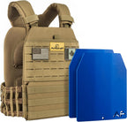 Amstaff Tactical Weighted Vest - Adjustable Weight Vests - Versatile Wearable Vest for Fitness Workouts, Strength and Endurance Training, Running