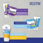 Desitin Maximum Strength Baby Diaper Rash Cream With 40% Zinc Oxide for Diaper Rash Relief & Prevention, 4.8 Ounce