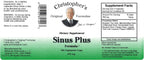 Christopher's Original Formulas Sinus Plus, Sinus Support Capsules, Whole Herb Synergistic Blend, 100 Count