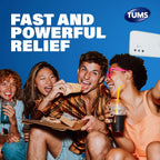 TUMS Ultra Strength Chewable Antacid Tablets for Heartburn Relief and Acid Indigestion Relief, Assorted Berries - 160 Count