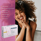 PROBION | Women's Probiotics | Equlibrio Flora Intima | Food Supplement with Probiotics and Combined Prebiotics | Promotes a Healthy Vaginal Bacterial Flora | 30 Tablets