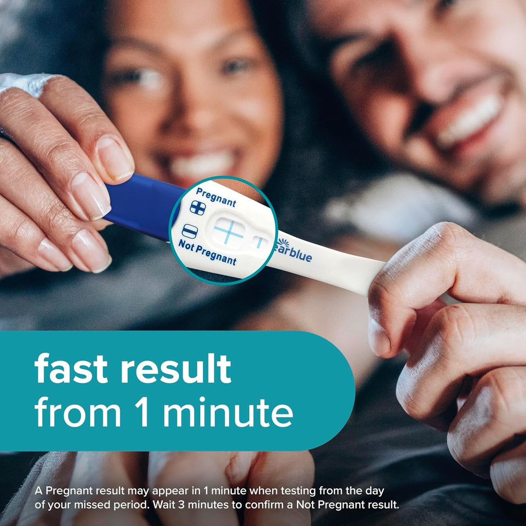 Clearblue Pregnancy Test, Rapid Detection Value Pack, Result As Fast As 1 Minute, 5 Tests