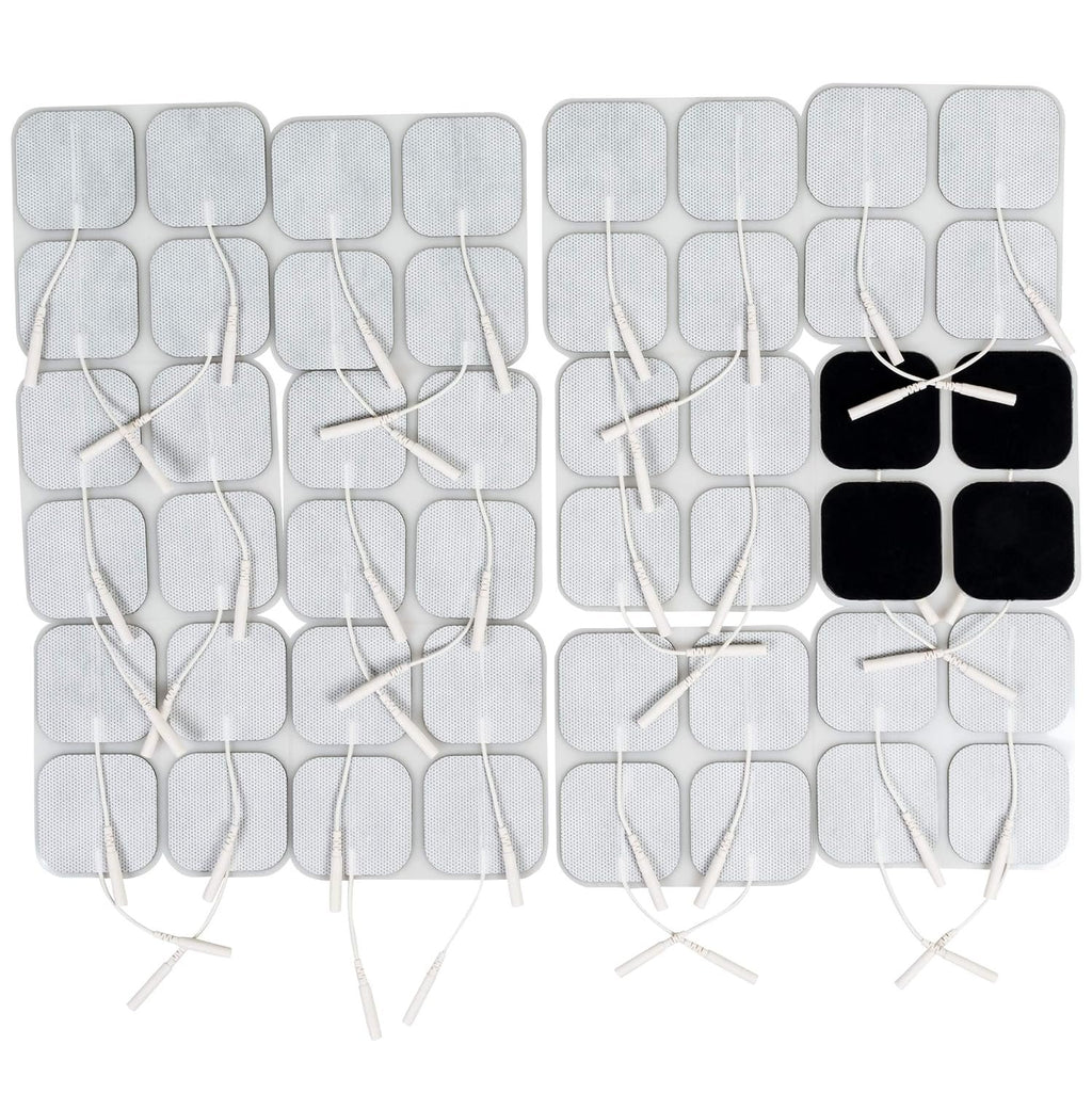 TENS 7000 Official TENS Unit Electrode Pads, 48 Pack, Premium Quality OTC Replacement Pads, 2" X 2", Compatible with Most Stim Machines Value Pack Replacement