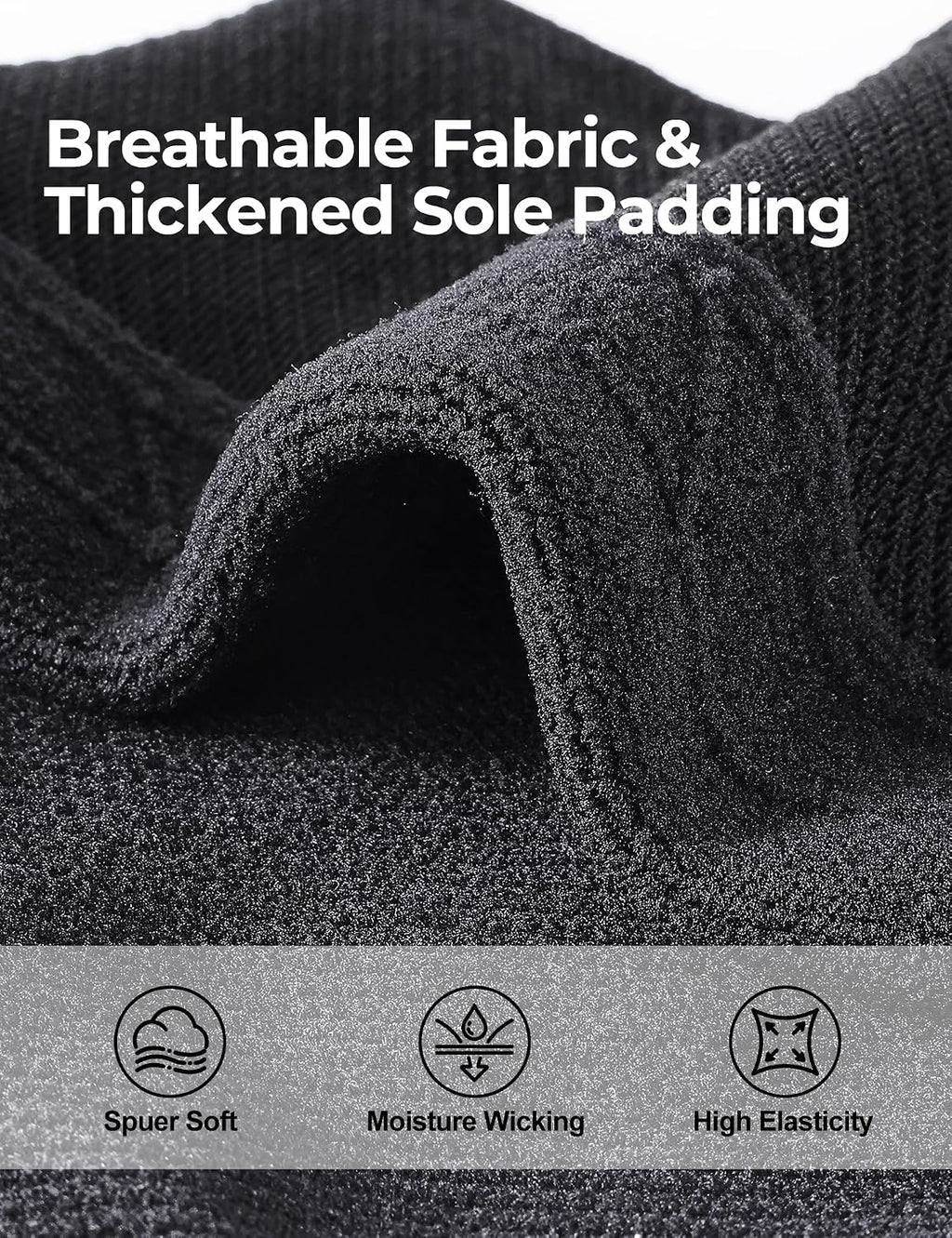 CS CELERSPORT Compression Socks for Men Women 20-30mmHg Running 3 Pairs | Breathable Knee High Circulation Support Socks for Travel, Pregnant, Nurses, Athletic, Daily Stand