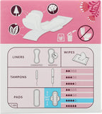 Sanitary Pads Organic 10 pieces 0.47cm