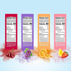 Amazon Basic Care Electrolyte Powder Packets for Rehydration for Kids & Adults, Grape Flavor, 6 Count (Pack of 4)