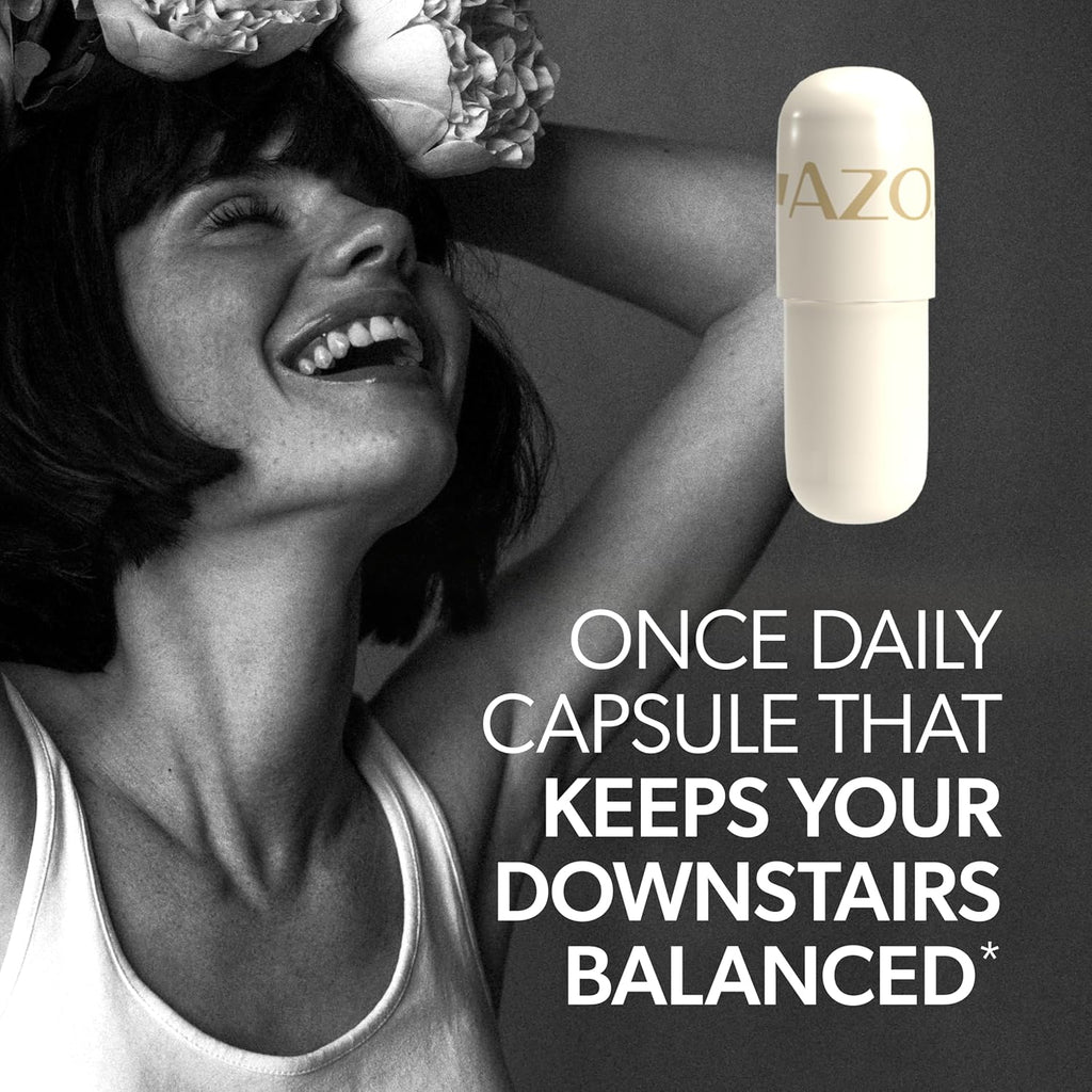 AZO Complete Feminine Balance Daily Probiotics for Women | 60 Count | Clinically Proven to Help Protect Vaginal Health | Clinically Shown to Work in 7 Days